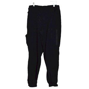G Edition Nylon Cargo Jogger Pants Black Size L
